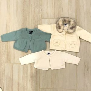 Janie and jack and baby gap sweaters